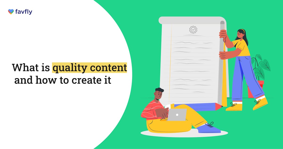 What Is Quality Content And How Do You Create It - blog poster