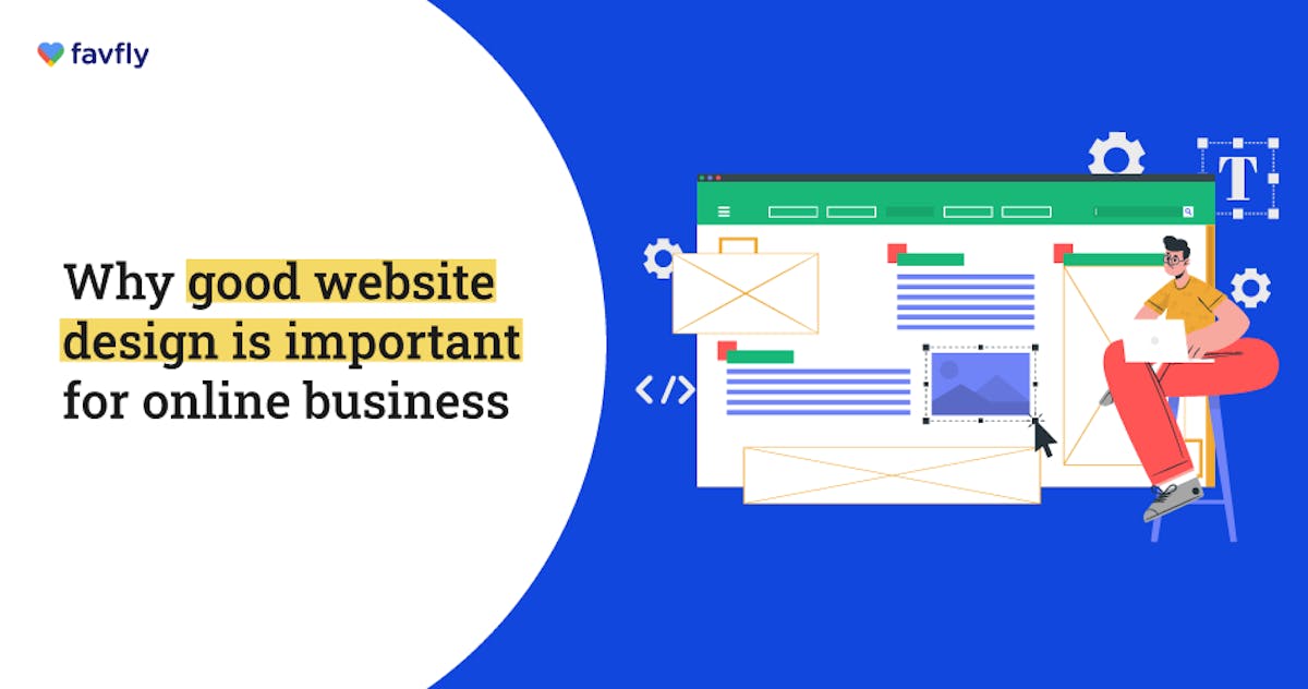 Why Good Website Design is Important for Online Business - blog poster