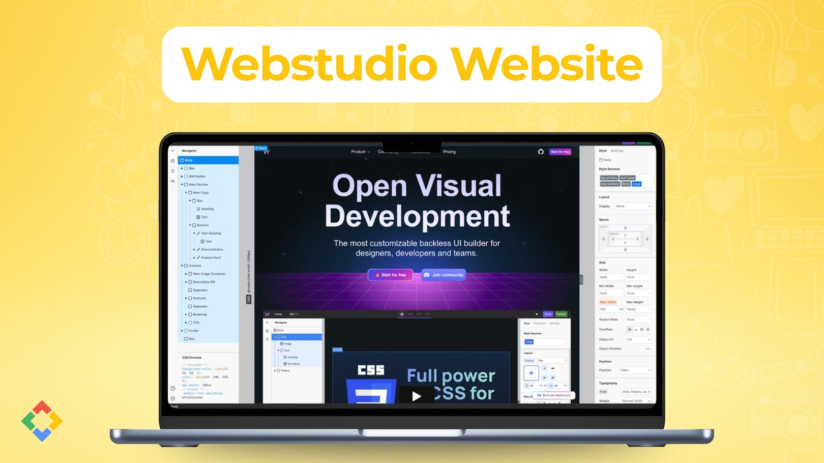 Webstudio Website Gig Cover - FavFly