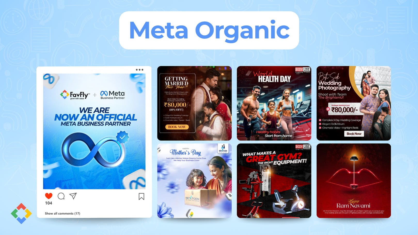 Meta Organic Gig Cover - FavFly