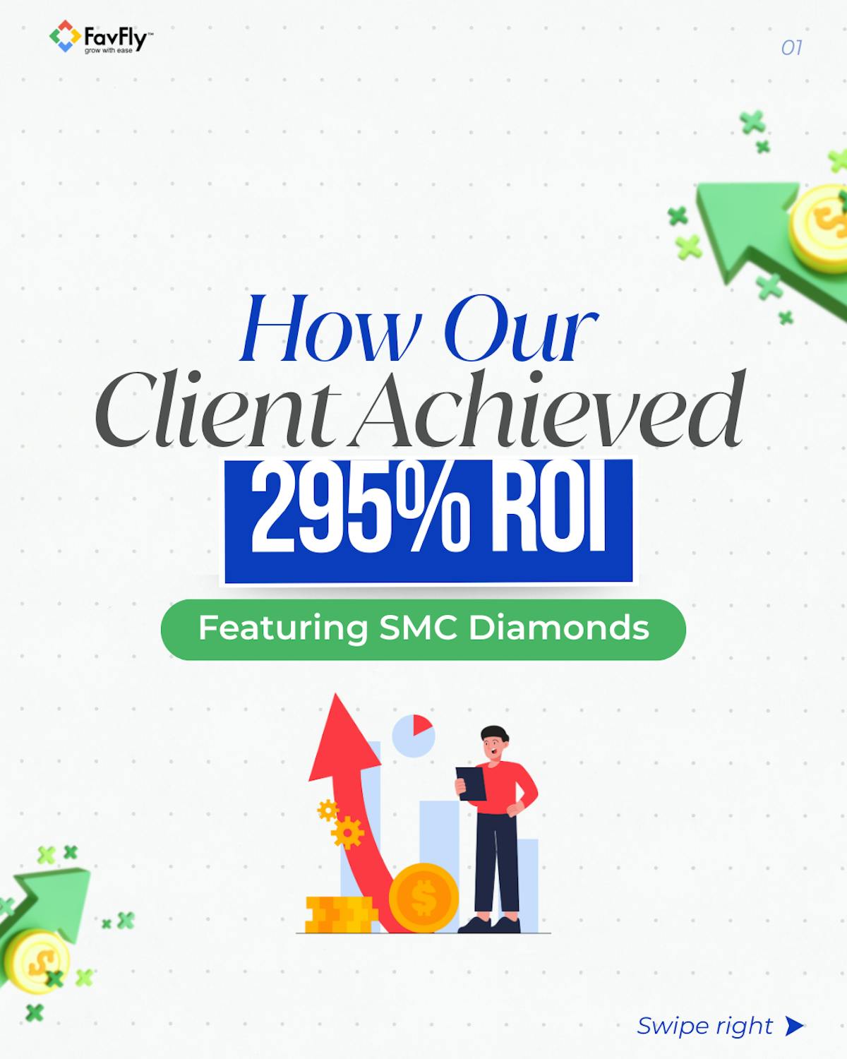 How Our Client Achieved 295% ROI?
