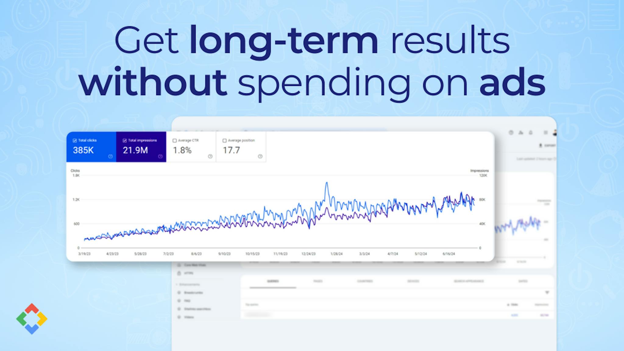 Get long-term results without spending on ads