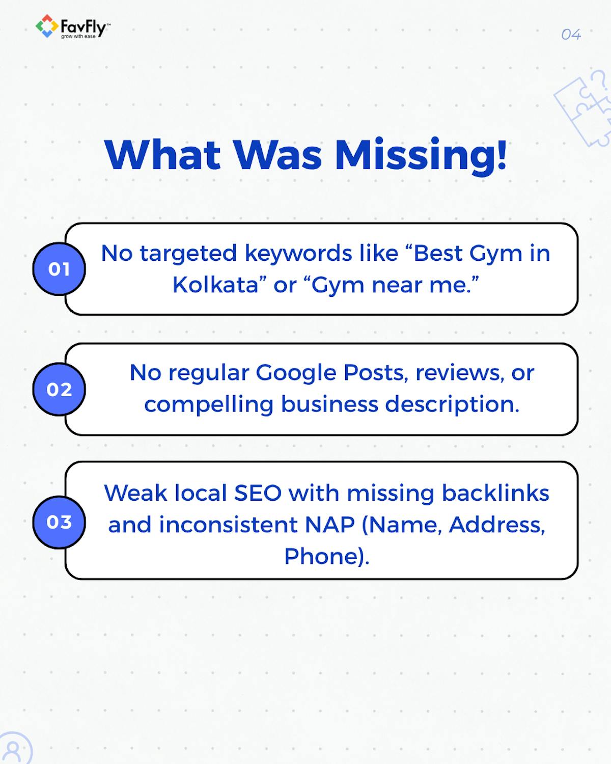 What Was Missing on Karma Fitness Studio’s GBP