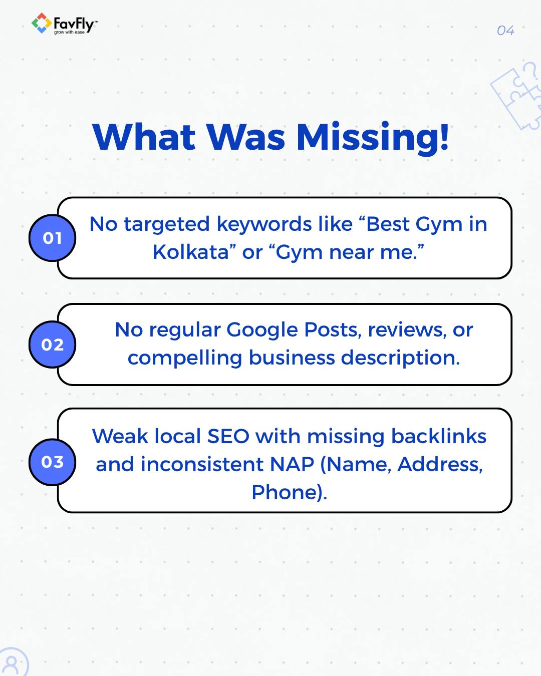 What Was Missing on Karma Fitness Studio’s GBP