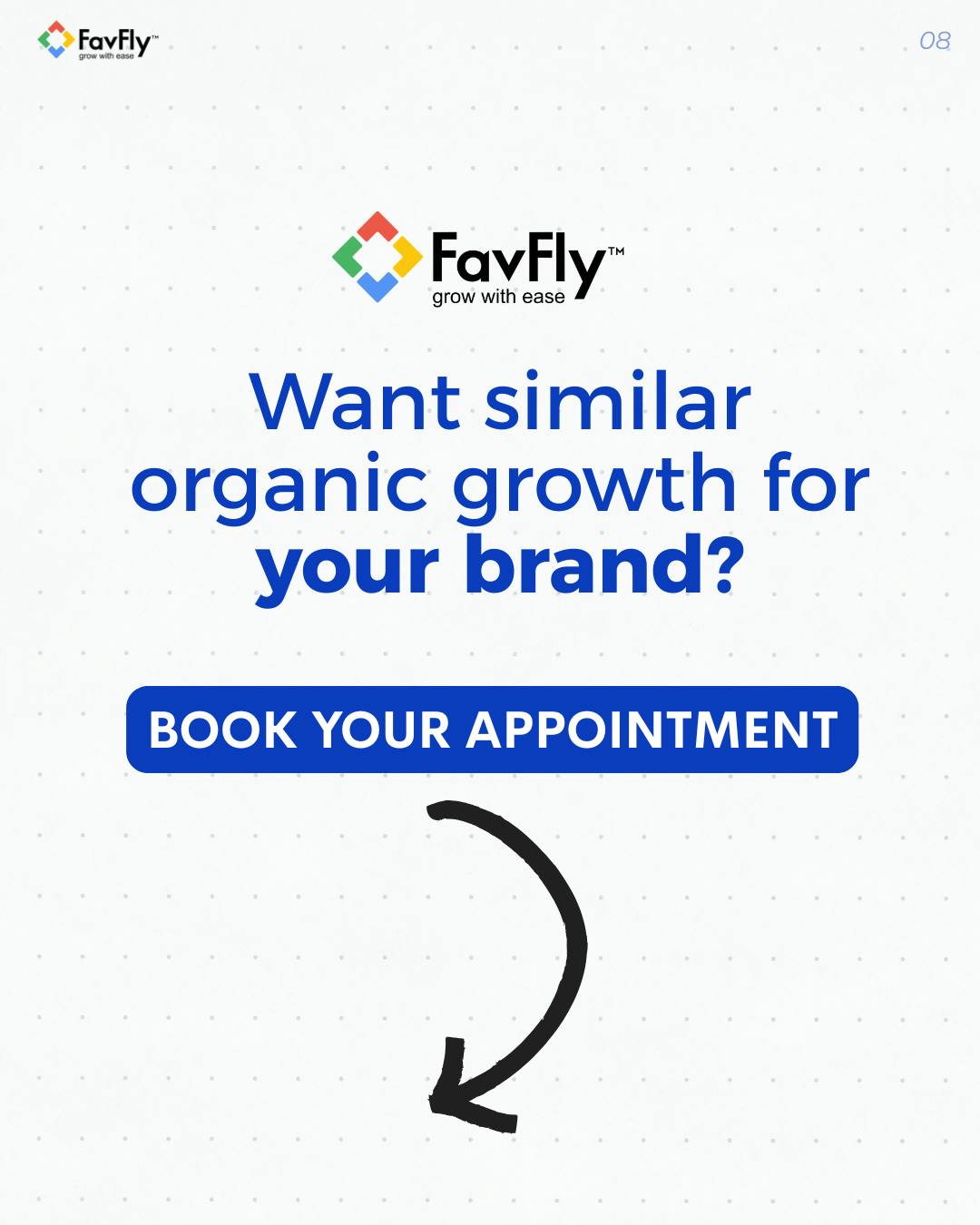 book your meta organic growth