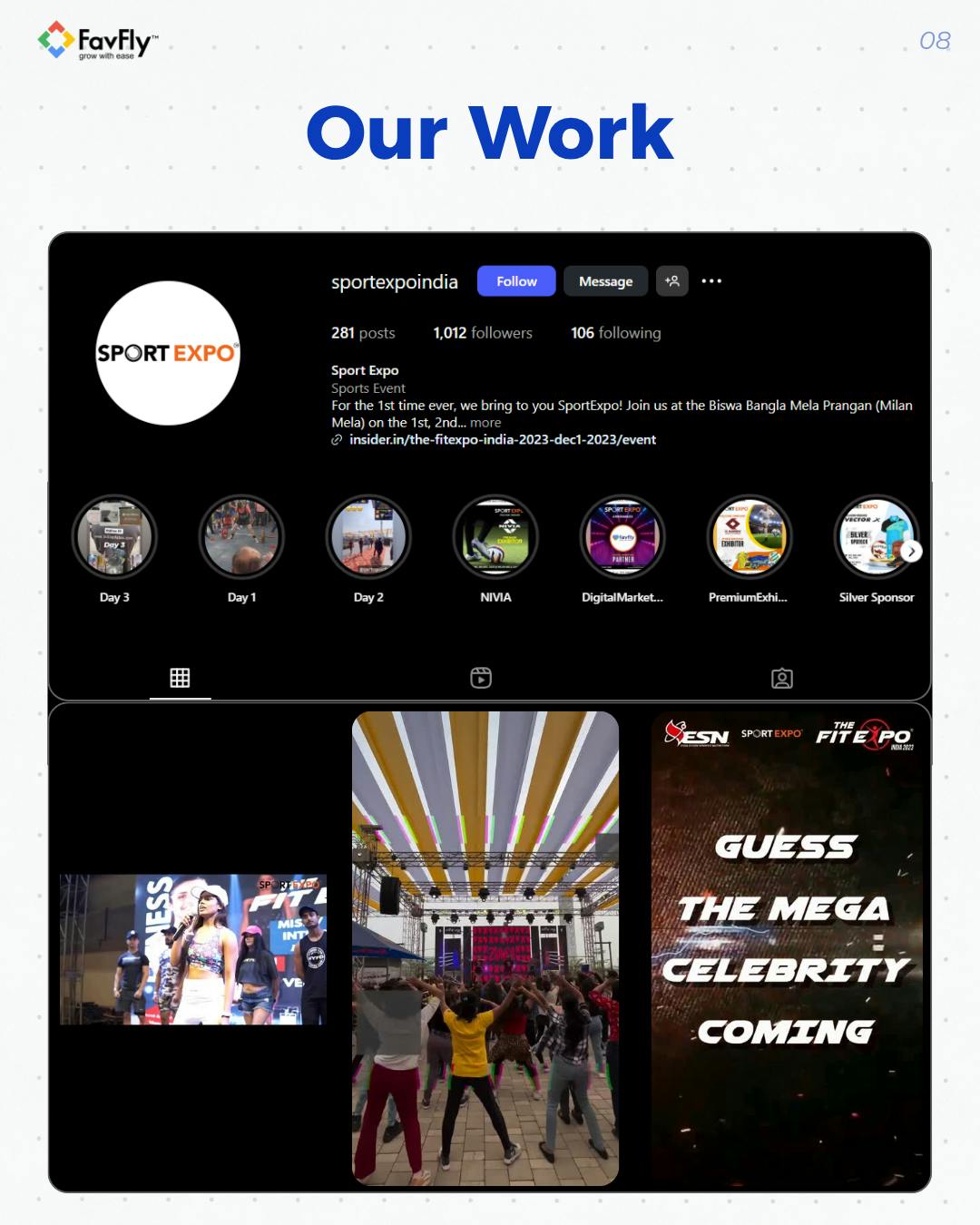 Sport Expo India 2023 work