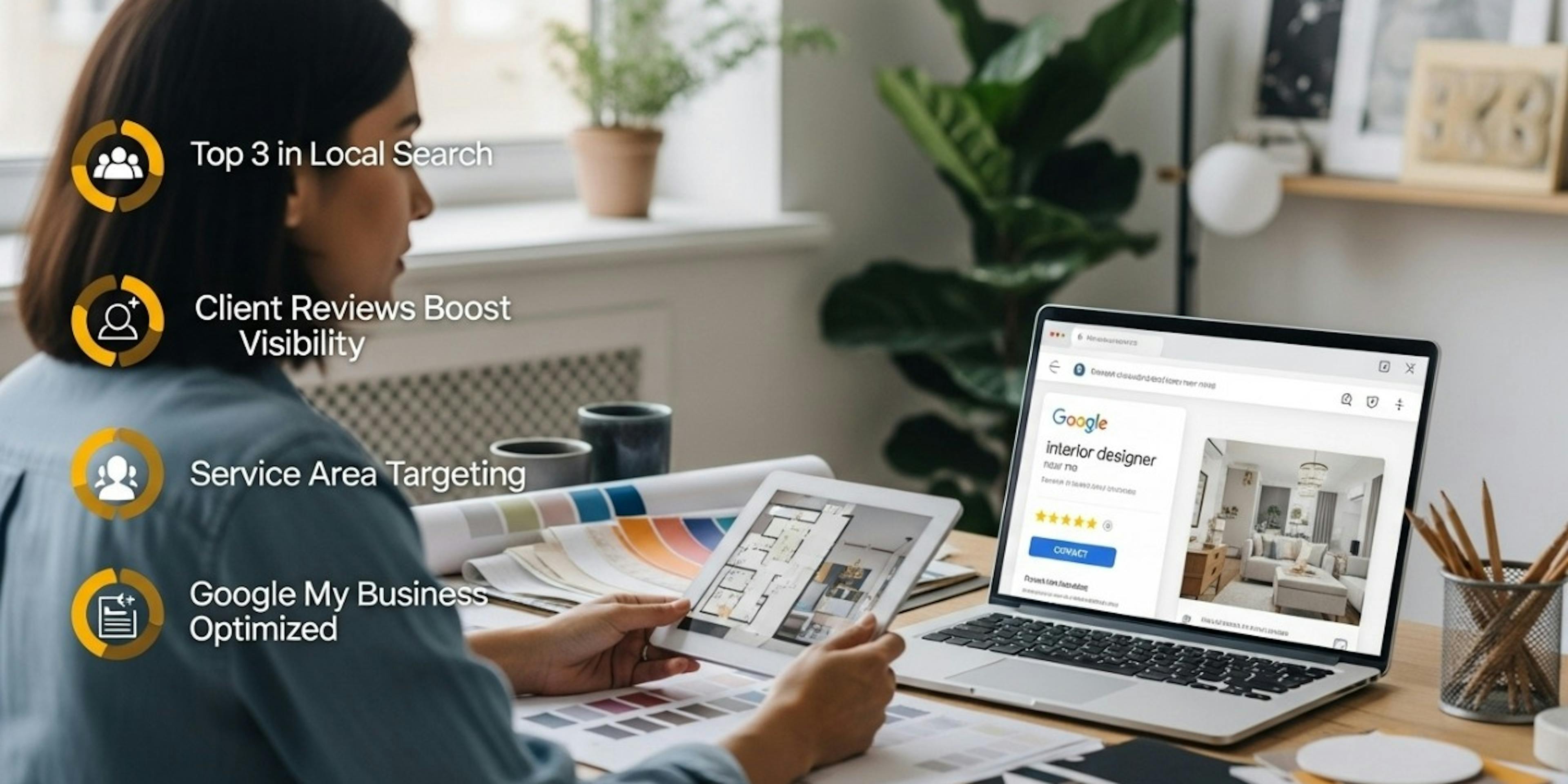 Local SEO for Interior Designers Who Want to Dominate Their City