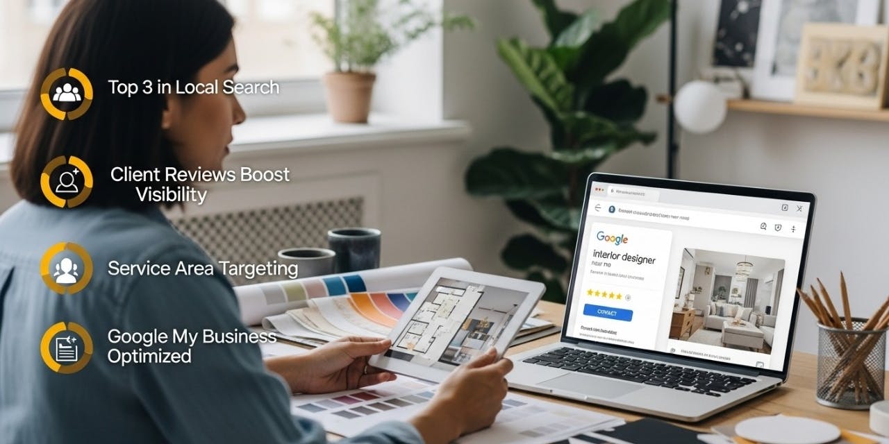 Local SEO for Interior Designers Who Want to Dominate Their City
