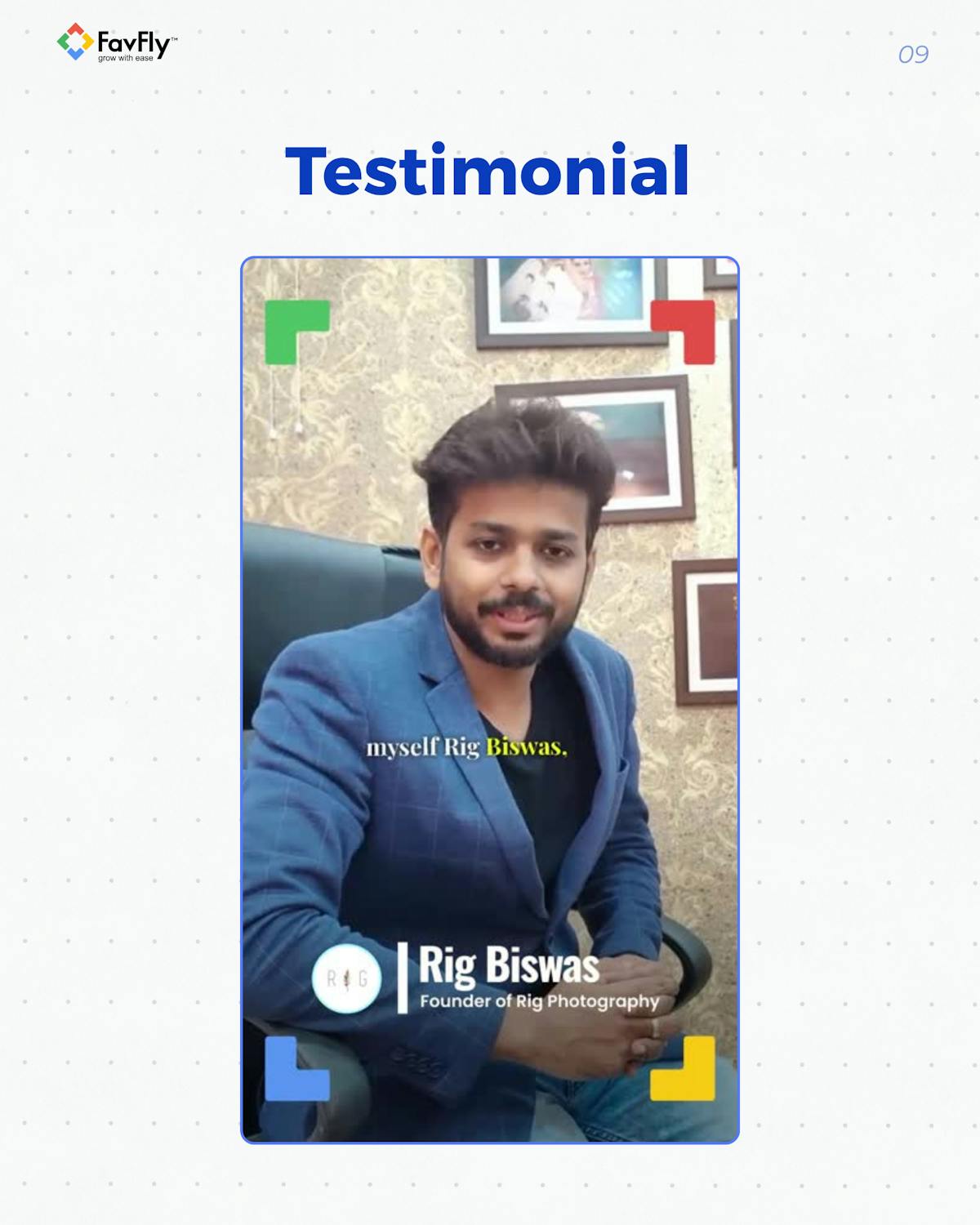 The Testimonial We got for Rig Photography