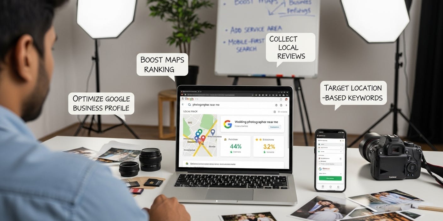 Local SEO for Photographers: Boost Photography Business Ranking