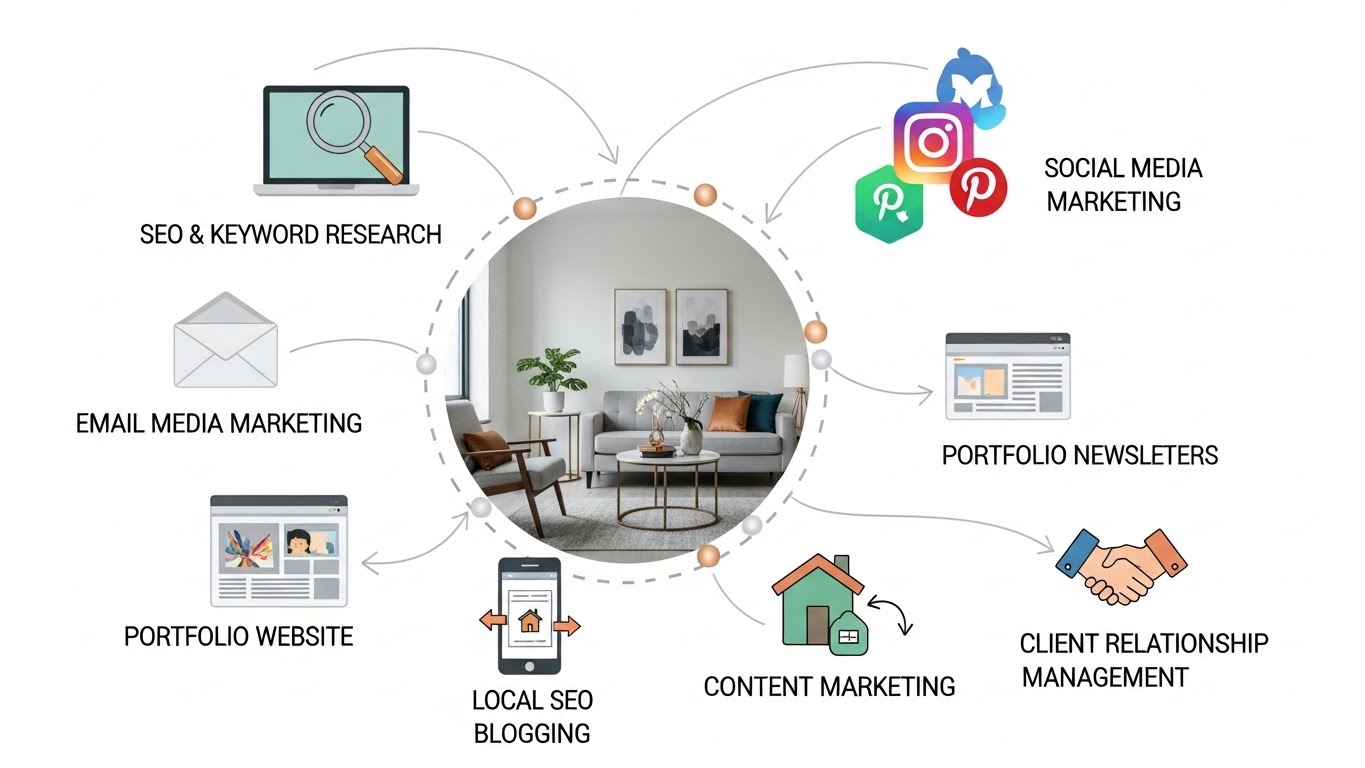 Digital Marketing Strategies for Interior Designer Success