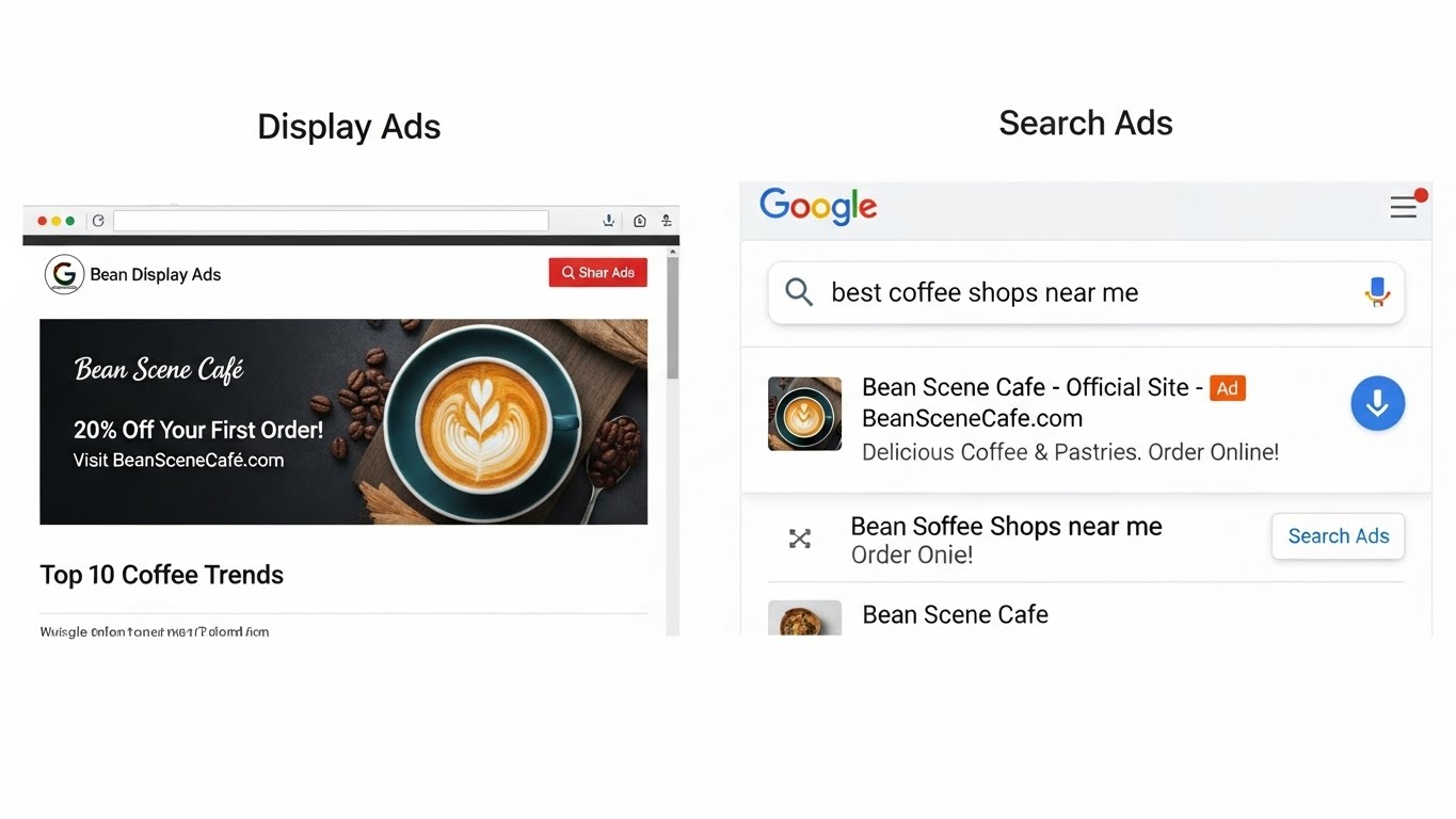 Search Ads vs. Google Display Ads : When to Use Each