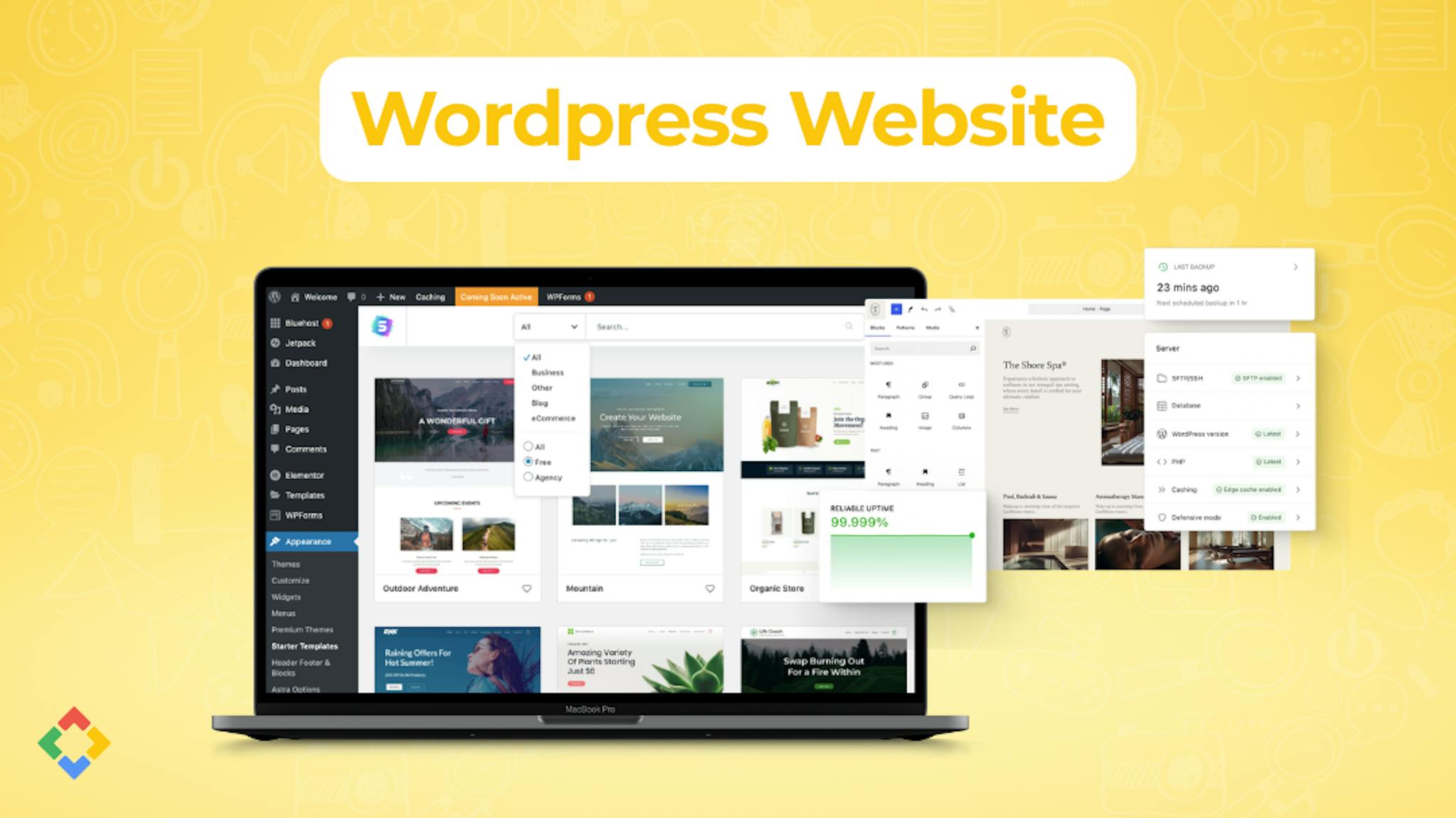 Wordpress Website Gig Cover - FavFly