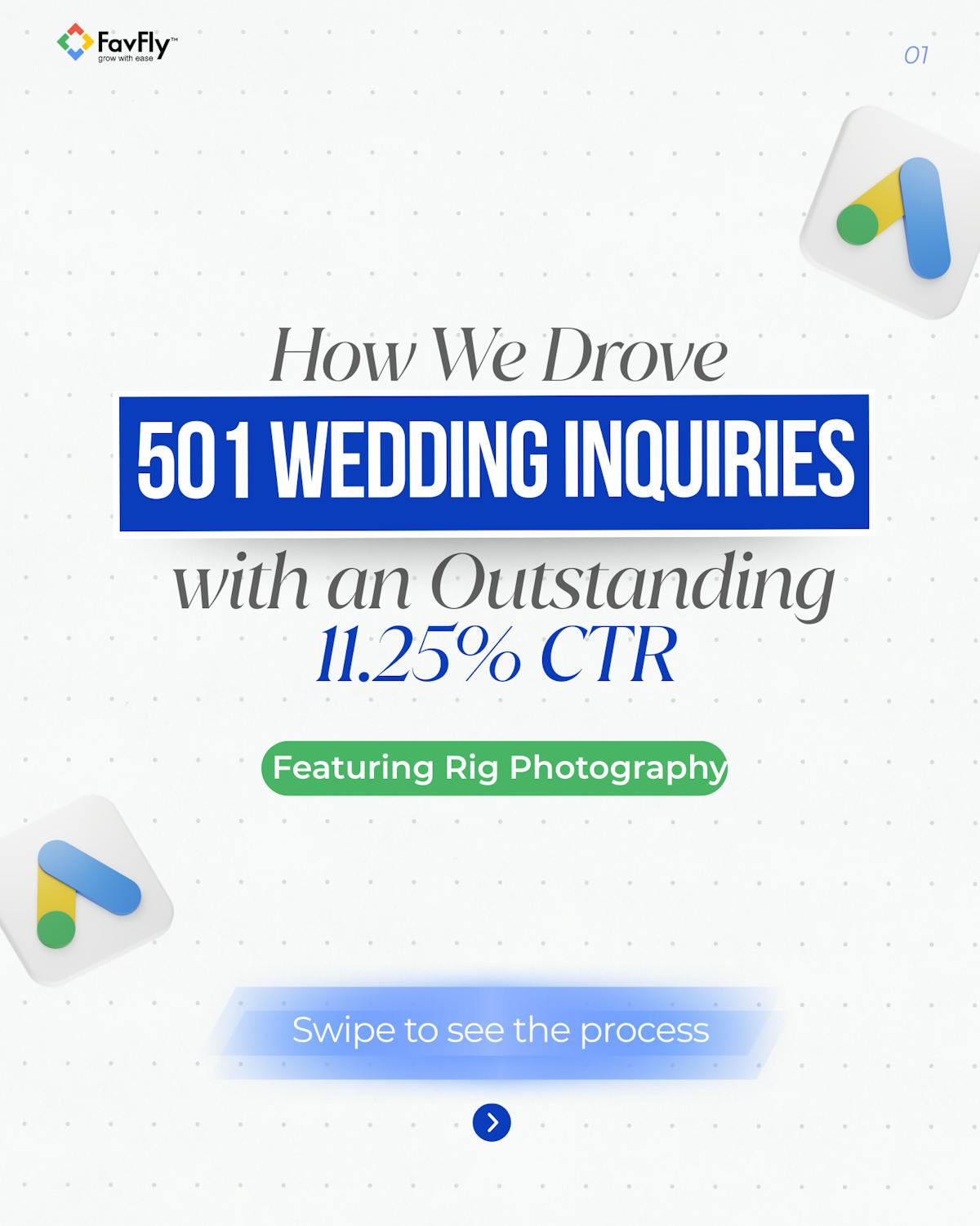 How We Drove 501 Direct Wedding Inquiries with an Outstanding 11.25% CTR