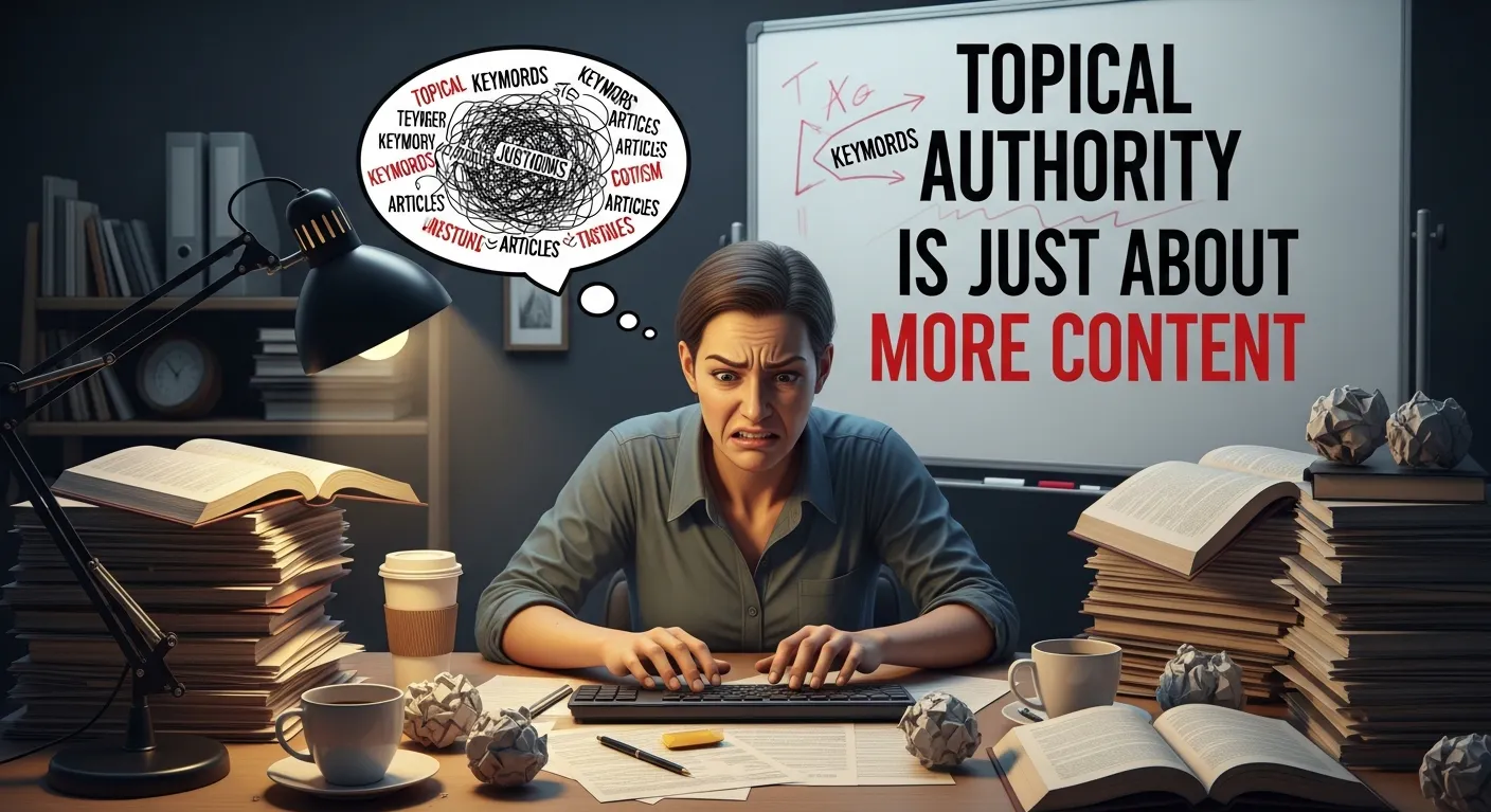 Topical Authority Is Just About More Content