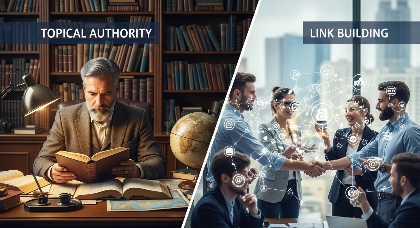 Topical Authority and Link Building Are Separate