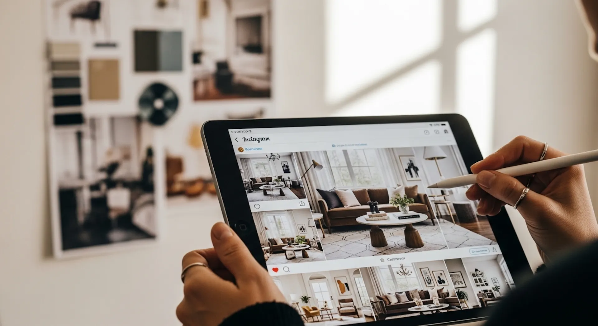 Why Instagram Works So Well for Interior Designers