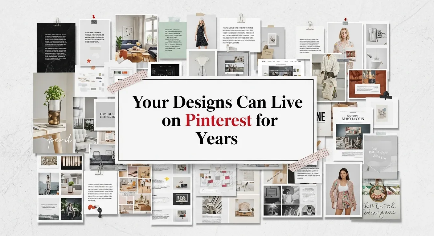 Your Designs Can Live on Pinterest for Years