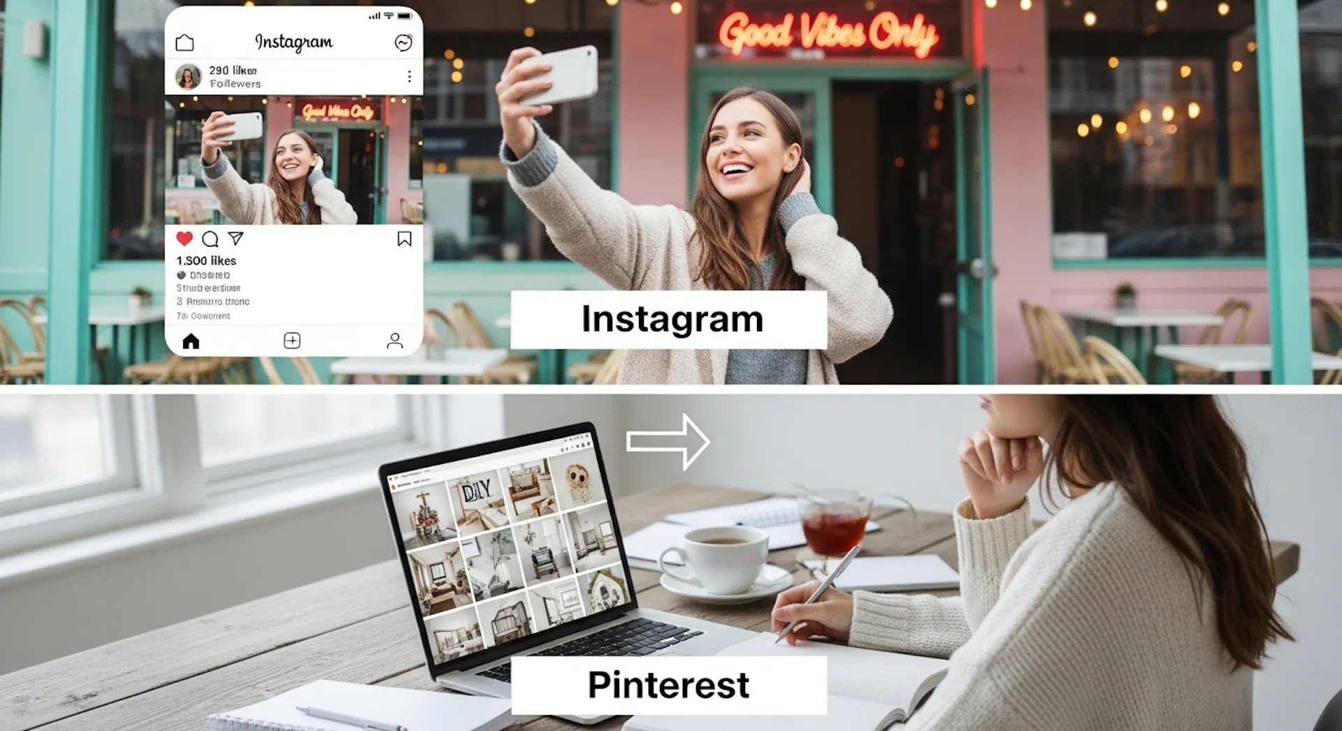 Instagram vs Pinterest: The Real Difference