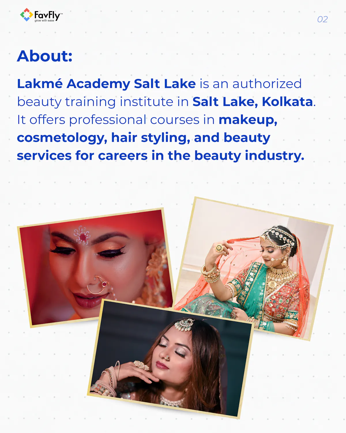 Lakmé Academy Salt Lake Meta Ads Portfolio