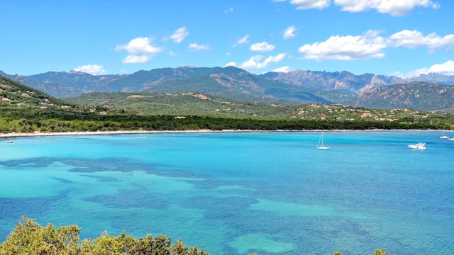Pinaello Beach, Corsica, France