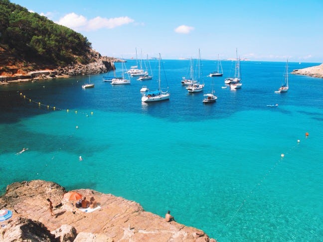 Cala Salada, Ibiza, Spain