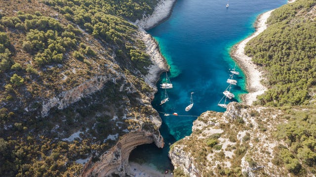 Stiniva Cove, Vis, Croatia