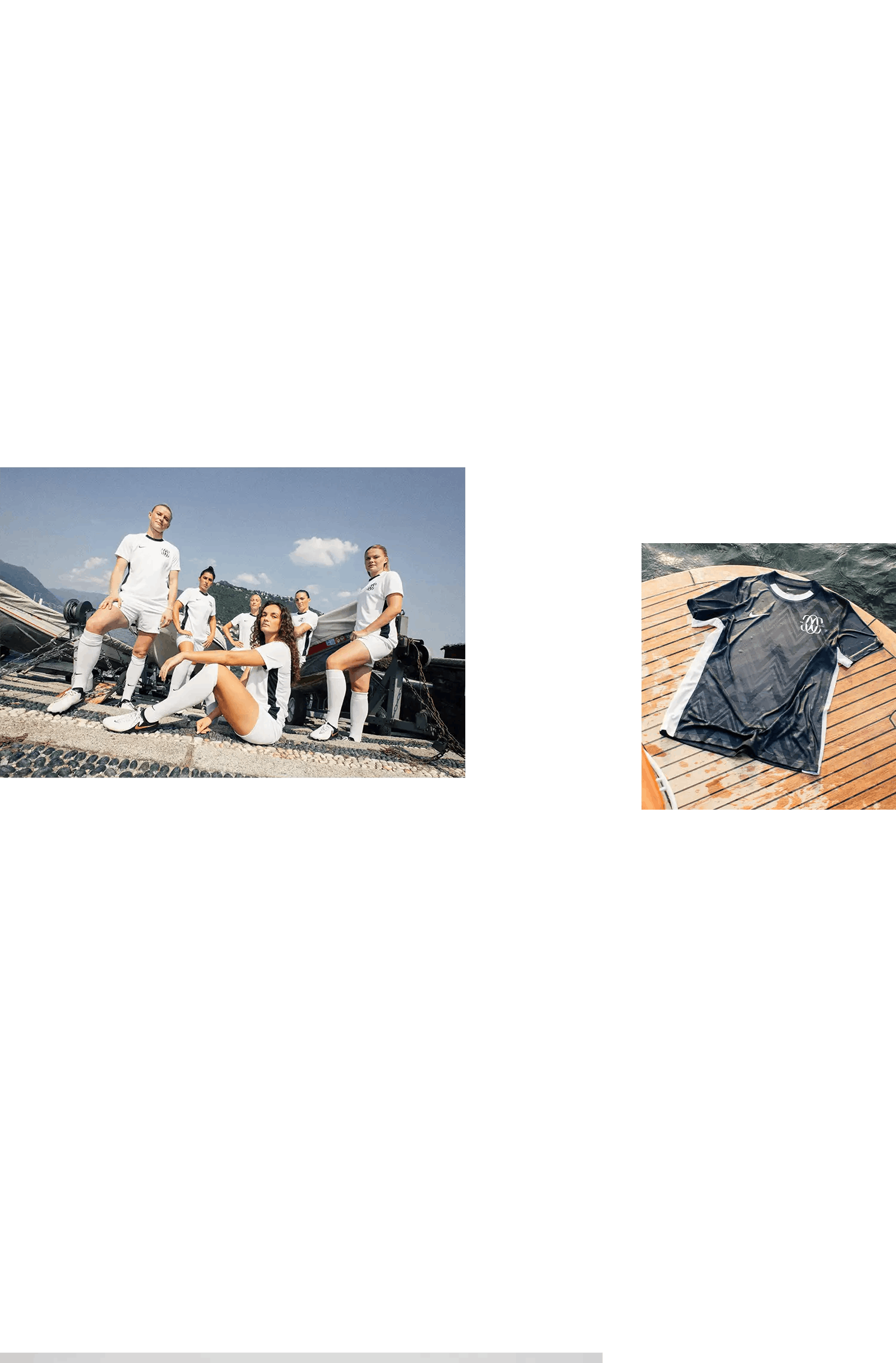 Images of Como and players