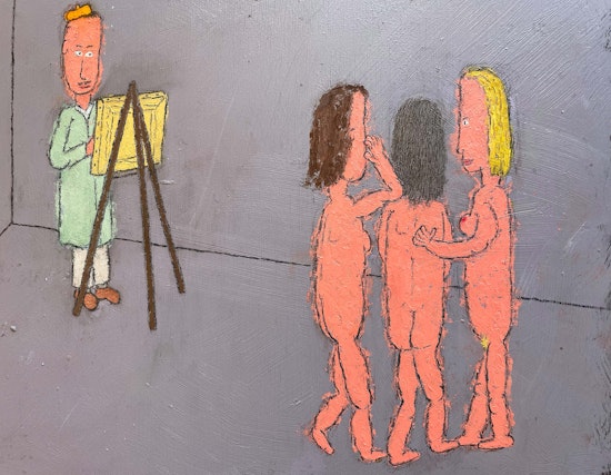 William Anthony, Artist and Models, 2016