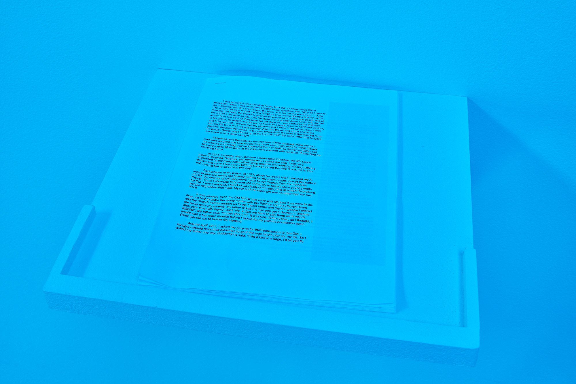  California College of the Arts Wattis Institute for Contemporary Arts: Lydia Ourahmane exhibition