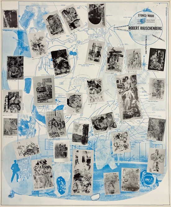 Robert Rauschenberg, Stoned Moon, null