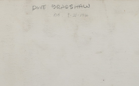 Dove Bradshaw, Drawing 9-21-80, 1980