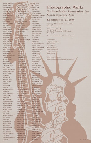 Photographic Works: To Benefit the Foundation for Contemporary Arts