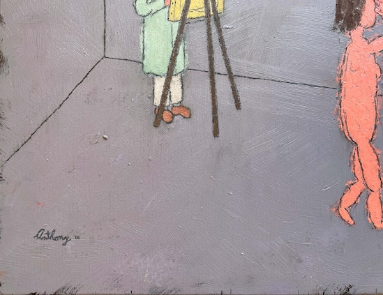William Anthony, Artist and Models, 2016