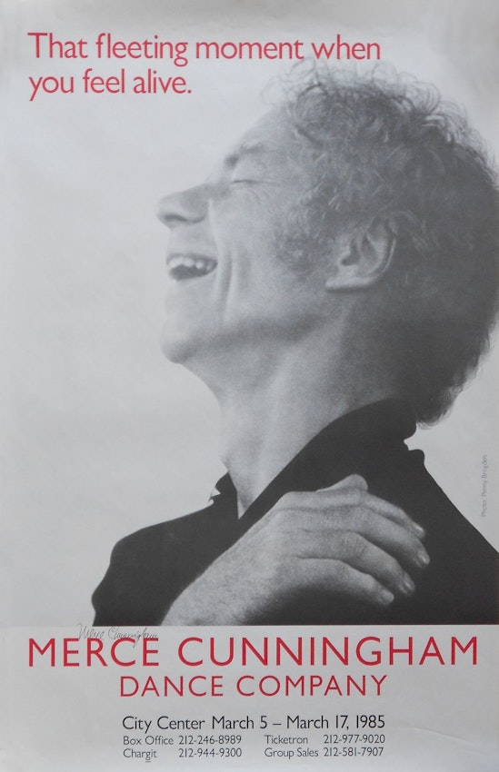 Merce Cunningham Dance Company, That fleeting moment when you feel alive, 