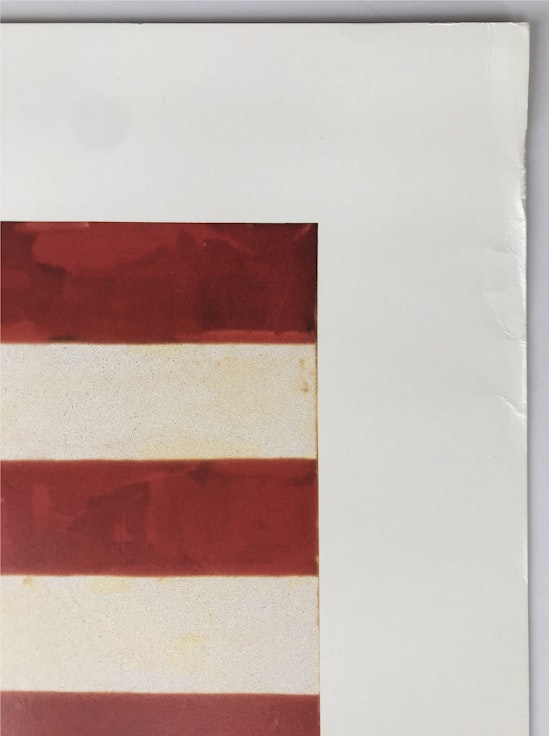Jasper Johns, Pop Art (Double Flag, 1962), 1991