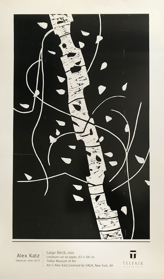 Alex Katz, Large Birch, 2005, null