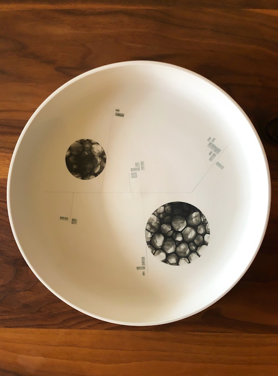Jimena Sarno, score for the near future (8th movement, bar 2), 2019