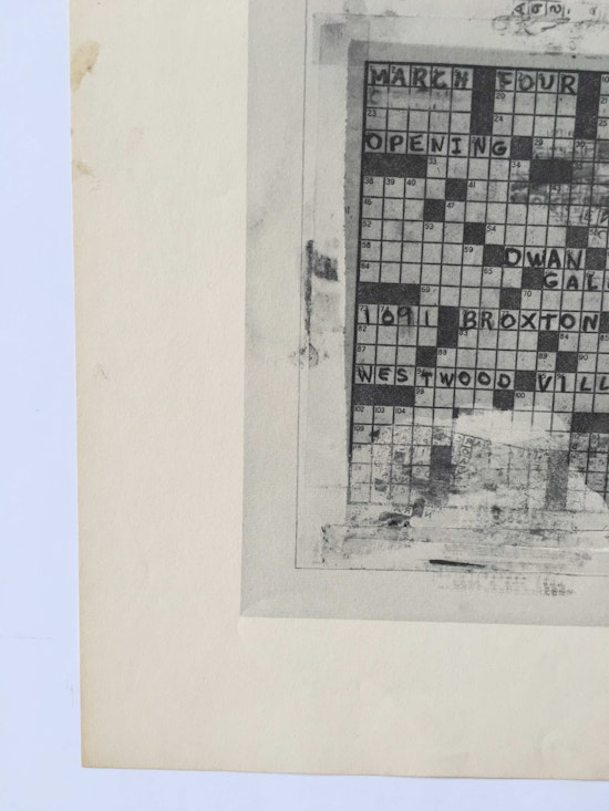 Robert Rauschenberg, Western Union Telegram, 1962