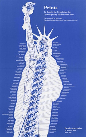 Prints: To Benefit the Foundation for Contemporary Performance Arts
