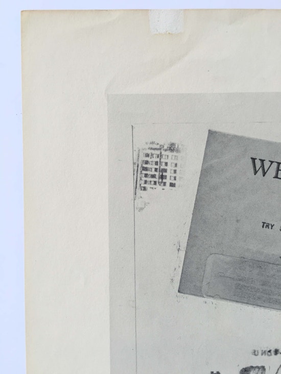 Robert Rauschenberg, Western Union Telegram, 1962