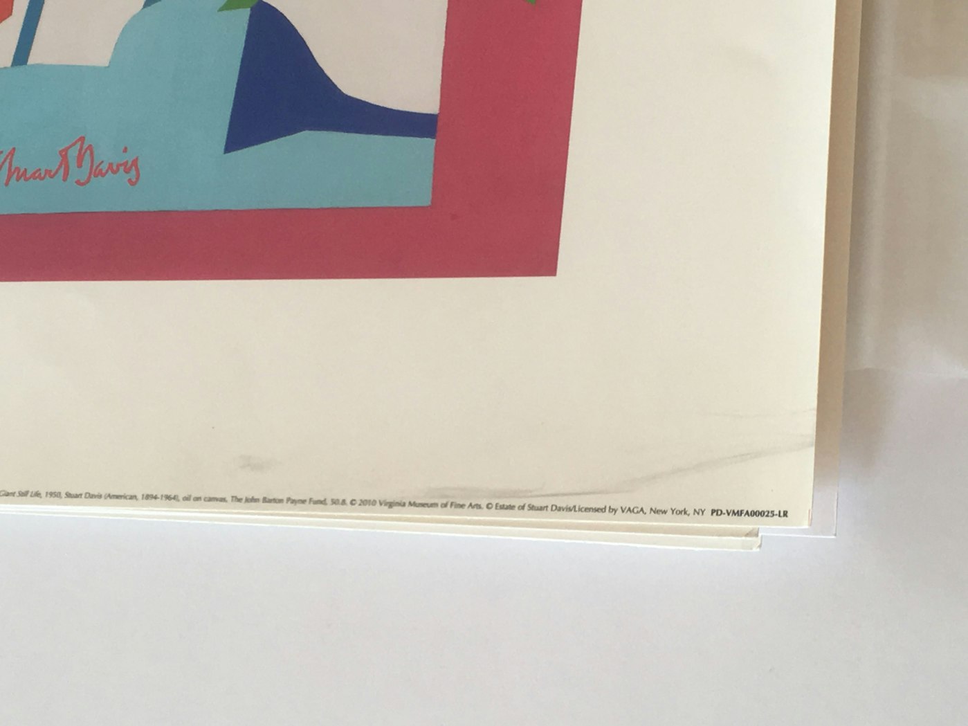 Stuart Davis, Little Giant Still Life, 1950, Print date unknown