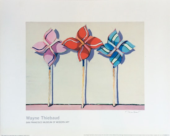 Wayne Thiebaud, Wayne Thiebaud (Three Wind Toys, 1962), null