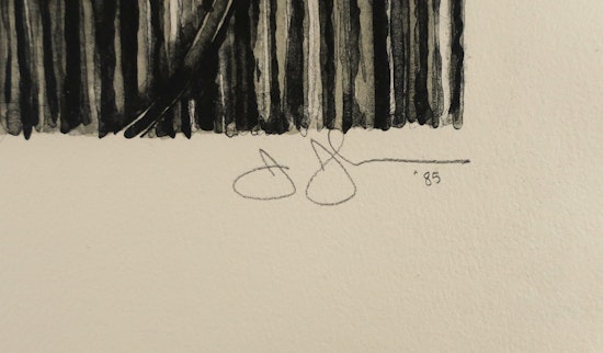Jasper Johns, Ventriloquist, 1990