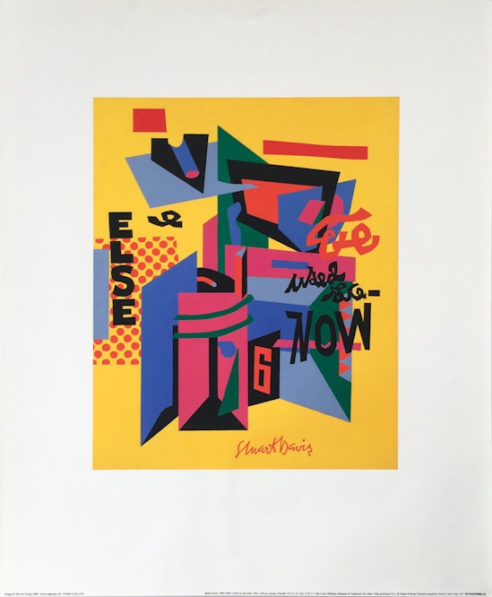 Stuart Davis, Owh! In San Paõ, 1951, 2008