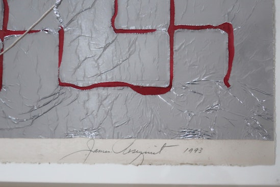 James Rosenquist, The Shining Swastika Turns to Blood, 1993