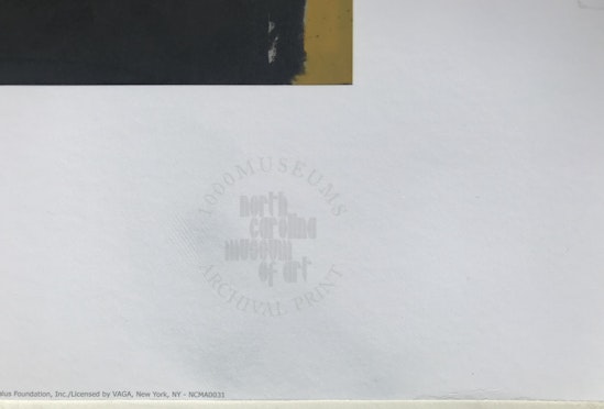 Robert Motherwell, Two Figures, 1960, Print date unknown