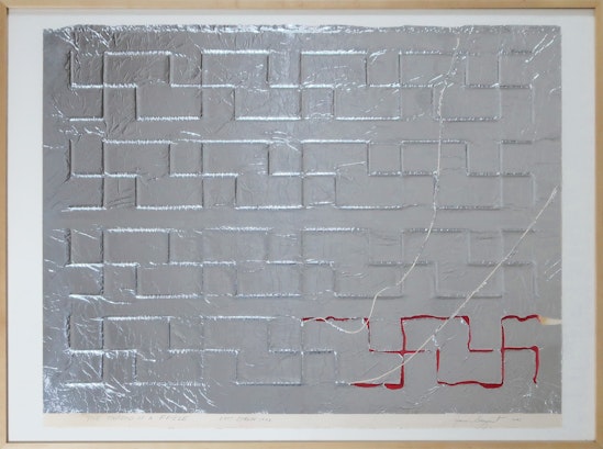 James Rosenquist, The Shining Swastika Turns to Blood, 1993