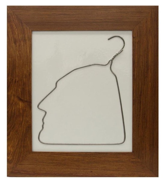 Ai Weiwei, Hanging Man (Silver), 2009