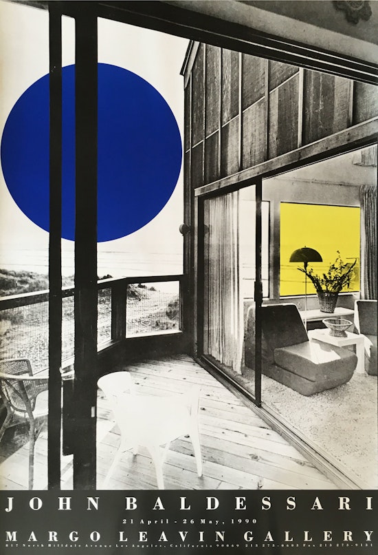 John Baldessari, John Baldessari (Beachhouse), 1990